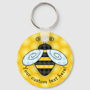 Bumblebee Honeycomb Sleutelhanger NIEUW!