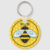 Bumblebee Honeycomb Sleutelhanger NIEUW! (Achterkant)