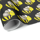 Bumblebee honingbije Insect Bug Cadeaupapier (Rol Hoek)