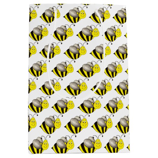Bumblebee honingbijen medium cadeauzakje (Voorkant)