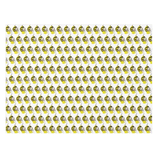 Bumblebee honingbijen tafelkleed (Voorkant (Horizontaal))