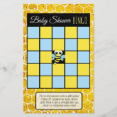 Bumblebee honingbijen Verdekte baby showers Flyer (Voorkant)