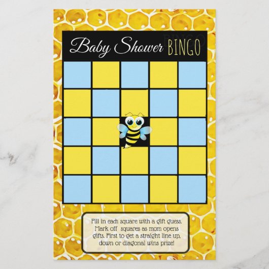 Bumblebee honingbijen Verdekte baby showers Flyer (Voorkant)
