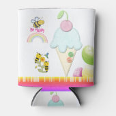 Bumblebee Ice Cream Rainbow Koelbox Blikjeskoeler (Voorkant)