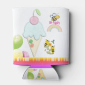 Bumblebee Ice Cream Rainbow Koelbox Blikjeskoeler (Achterkant)