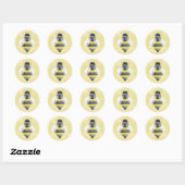 Bumblebee Illustratie Sticker (Vel)