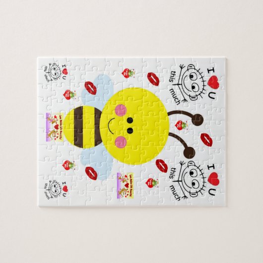 Bumblebee Jigzaag Puzzle Legpuzzel (Horizontaal)