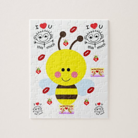 Bumblebee Jigzaag Puzzle Legpuzzel (Verticaal)