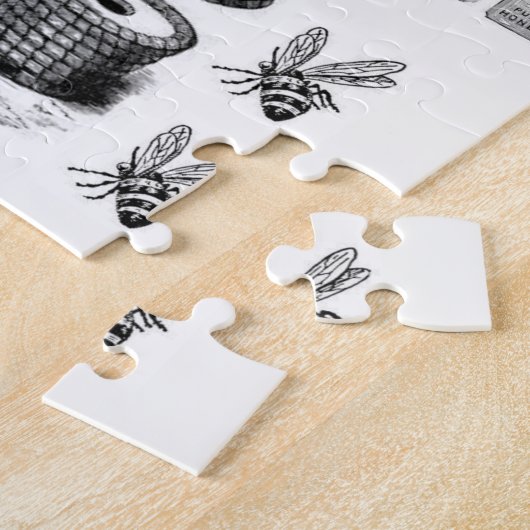 Bumblebee Jigzaag Puzzle Legpuzzel (Zijkant)