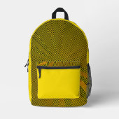 'BumbleBee Kaleidoscope' Backpack   Bedrukte Rugzak (Voorkant)