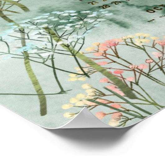 Bumblebee Kalender Groter Poster (Hoek)