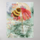 Bumblebee Kalender Groter Poster (Voorkant)