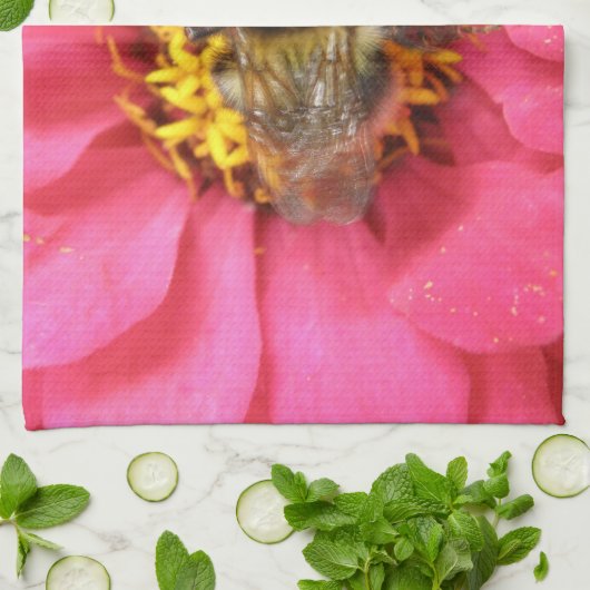 Bumblebee Kitchen Towel Theedoek (Gevouwen)