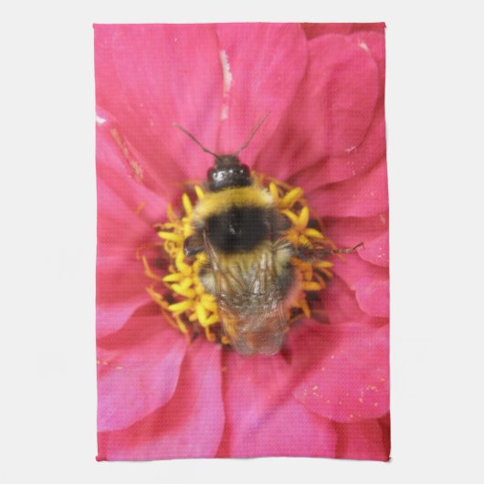 Bumblebee Kitchen Towel Theedoek (Verticaal)