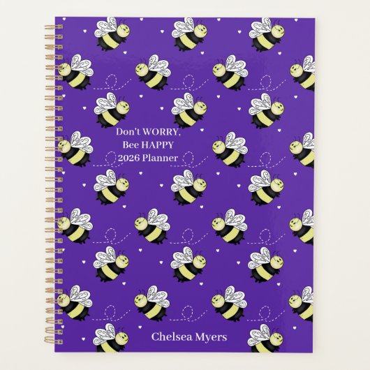 Bumblebee Klassiek Planner (Voorkant)