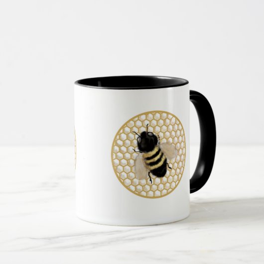 Bumblebee koffie mok (Voorkant rechts)