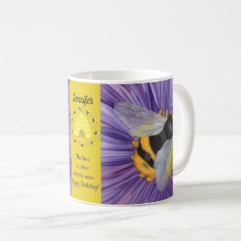 Bumblebee koffie Mok Tea Cup Oorspronkelijke kunst