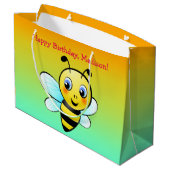 Bumblebee Large Cadeautasje (Achterkant Gekanteld)