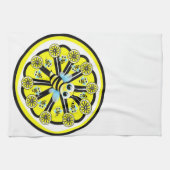 Bumblebee Lemon Keuken Handdoek (Horizontaal)