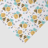 Bumblebee-mijnenpatroon Tissuepapier (Detail)