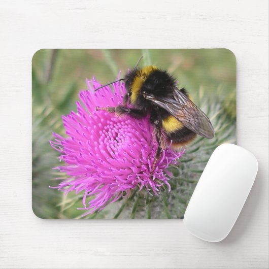 Bumblebee Mousepad Muismat (Met muis)