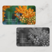 Bumblebee (Natuur) Fotograaf Visitekaartje (Voorkant / Achterkant)