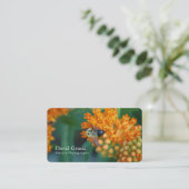 Bumblebee (Natuur) Fotograaf Visitekaartje (Staand voorkant)