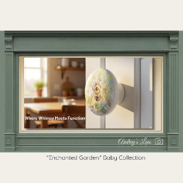 Bumblebee Nursery Knob | Natuurla trekker Keramische Knop