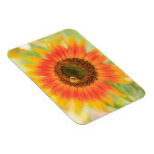 Bumblebee on sunflower, Community Garden Magneet (Rechterzijde)