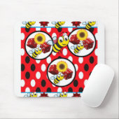 Bumblebee onderzetter muismat (Met muis)