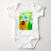 Bumblebee op dandelion romper (Voorkant)