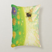 Bumblebee op de horizon accent kussen (Voorkant(Verticaal))