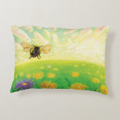 Bumblebee op de horizon accent kussen (Achterkant)