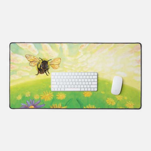 Bumblebee op de horizon bureaumat (Keyboard & Muis)