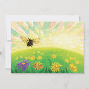 Bumblebee op de horizon kaart