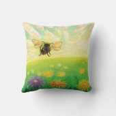 Bumblebee op de horizon kussen (Achterkant)