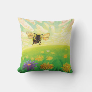 Bumblebee op de horizon kussen