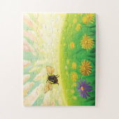 Bumblebee op de horizon legpuzzel (Verticaal)