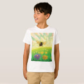 Bumblebee op de horizon t-shirt (Voorkant volledig)