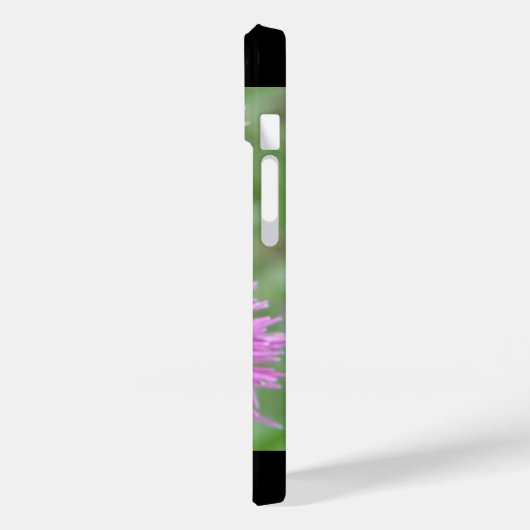 Bumblebee op een Thistle Case-Mate iPhone Case (Achterkant / Links)