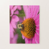 Bumblebee op het werk - 11x14 - 252 pcs. Bloed Puz Legpuzzel (Verticaal)
