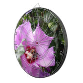 Bumblebee op Hibiscus Flower Dartbord (Voorkant Rechts)