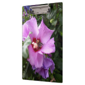 Bumblebee op Hibiscus Flower Klembord (Links)