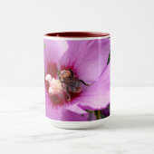 Bumblebee op Hibiscus Flower Mok (Midden)