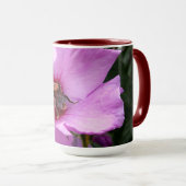 Bumblebee op Hibiscus Flower Mok (Voorkant rechts)