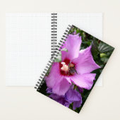 Bumblebee op Hibiscus Flower Notitieboek (Binnen)