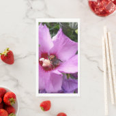 Bumblebee op Hibiscus Flower Servet (Insitu)