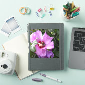 Bumblebee op Hibiscus Flower Sticker (iPad Cover)