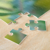 Bumblebee op Paarse Daisy Legpuzzel (Zijkant)