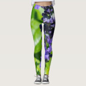 Bumblebee op Salvia Leggings (Voorkant)